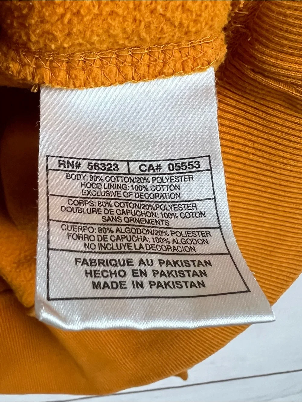 Y2K Vintage Nike Embroidered Swoosh Pullover Hoodie Size 2XL Mens Orange